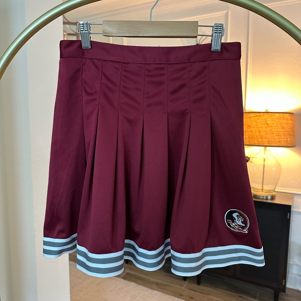 Rivalry Threads FSU Seminoles Pleated Skirt